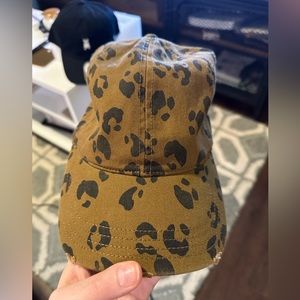 Aerie Cheetah Print Baseball Cap